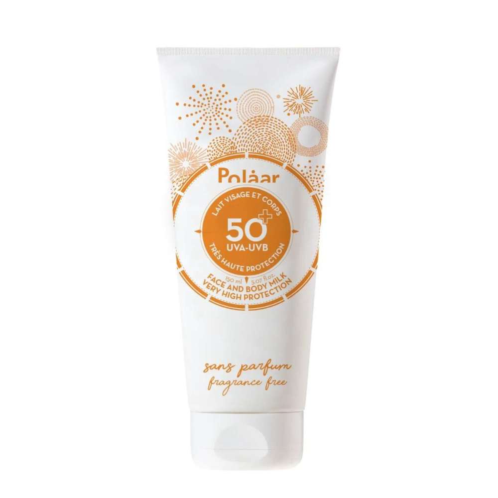 Lait solaire visage et corps SPF50+ sans parfum - Polaar